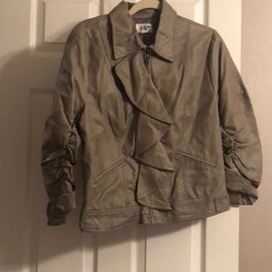 Unique moto style jacket